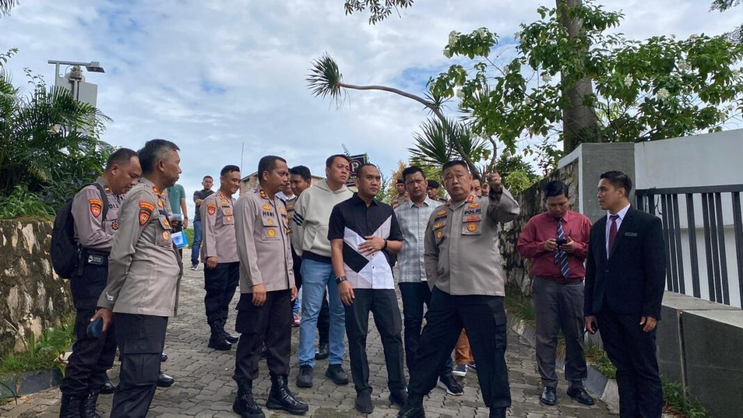 Polda Lampung Lakukan Risk Assessment di Lokasi Debat Pilkada Pesawaran