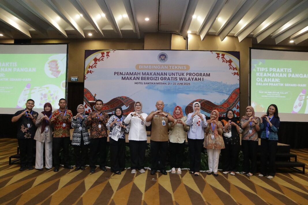 Bgn gelar bimtek bersama penjamah makanan