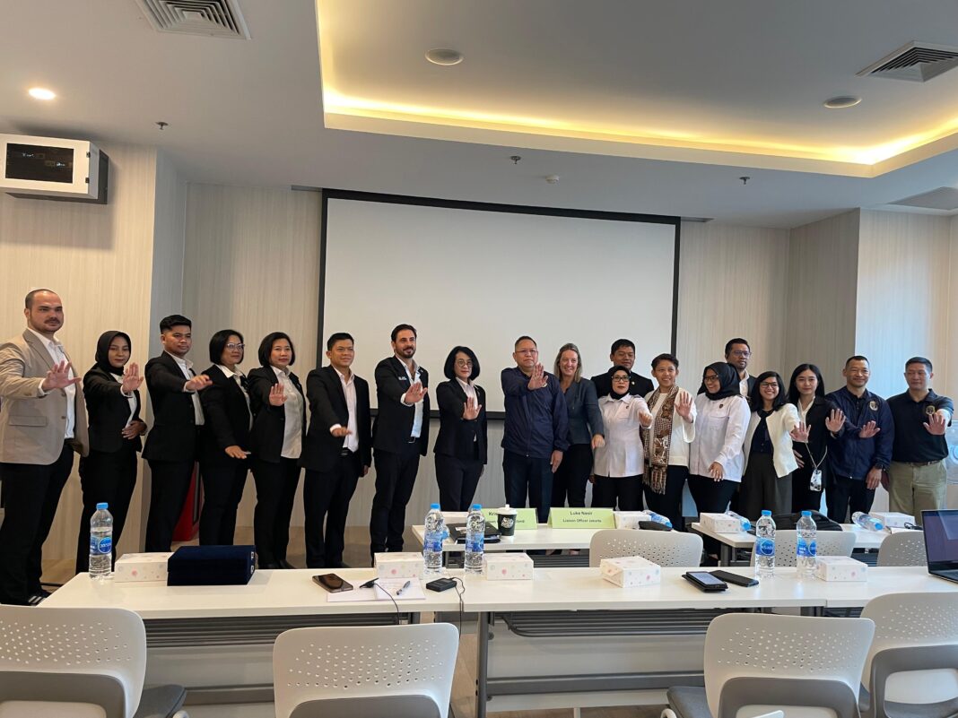 Delegasi Polri saat kunjungan kerja ke TICAC Thailand, membahas kerja sama pemberantasan kejahatan seksual online pada anak
