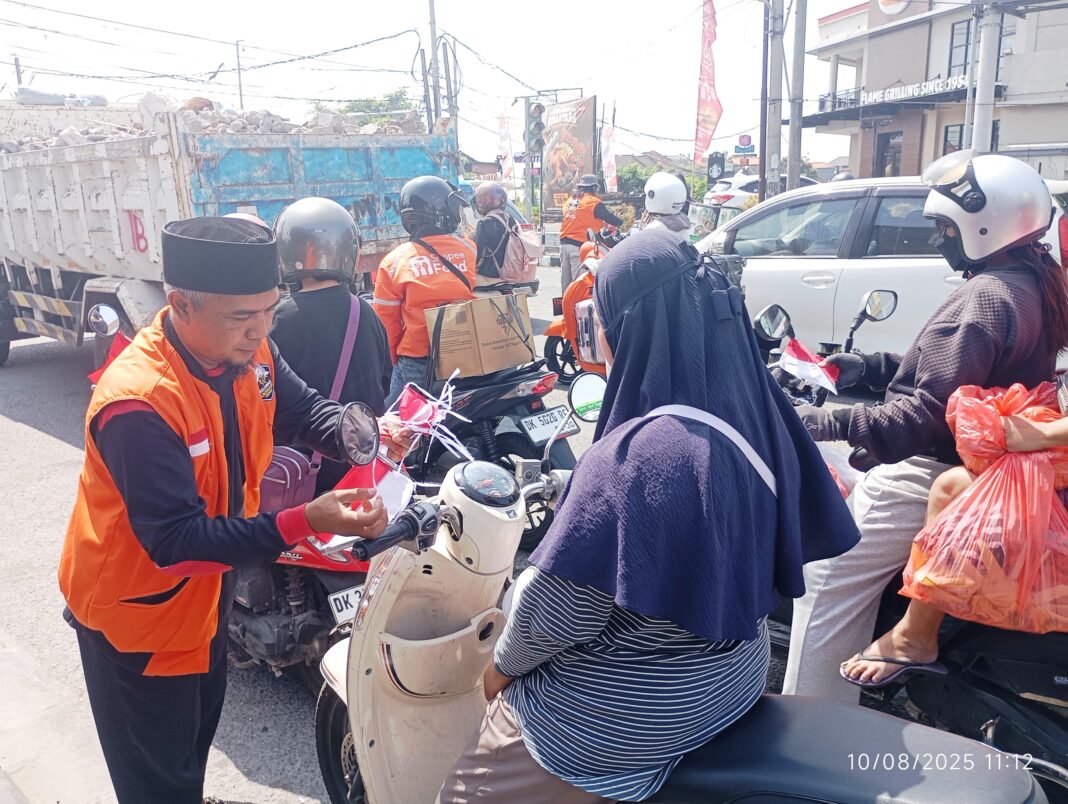 Rayakan Kemerdekaan, Aliansi Kebhinekaan Bali Tebar Semangat Merah Putih