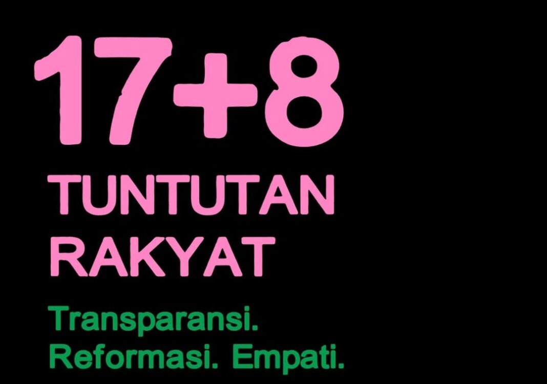 17+8 tuntutan rakyat