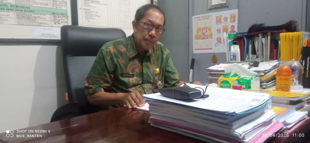 Romli Saronih, Kepala Sekolah SD Negeri Cipadu 3, Kec. Larangan, Kota Tangerang