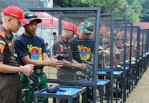 Ketua Umum ASC Masyhudi Apresiasi Ratusan Siswa PPPJ Ikuti Latihan Menembak di Badiklat Kejaksaan RI Pelatihan dan Pembentukan Jaksa (PPPJ) Angkatan 83 Gelombang II Tahun 2026 mengikuti latihan menembak